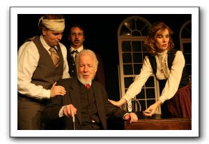 Konstantin, Medvedenko, Sorin and Irina