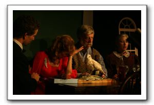 Trigorin, Irina, Shamraev and Polina