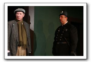 Ted Ballard as Grover (left) and Greg Crowe as Guido Carolyn