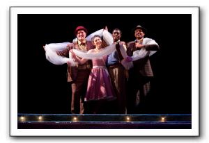 Michael Stone Forrest as Hucklebee, Addi McDaniel as Luisa, Timothy Ware as Matt and Jerome Lucas Harmann as Bellomy