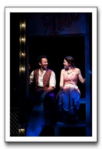 Sebastian La Cause as El Gallo and Addi McDaniel as Luisa