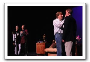 Ray Bracken (Darius), Matthew Randall (Sterling), Keith J. Miller (Jeffrey), and Daniel McKay (Steve)