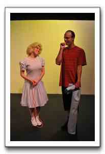 Sally (Lauren-Nicole Gabel) & Linus (Stephen Backus)