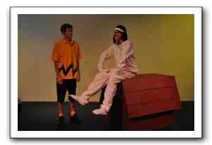 Charlie (Steve Cargile) & Snoopy (Steve Love)