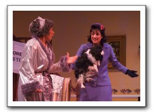 Mary Blake Suib (Florence) and Rachael Hubbard (Meg)