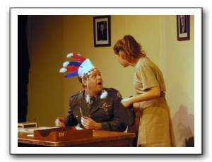 Greg Mangiapane (Colonel Cathcart), Jocelyn Meyer (Lieutenant Colonel Korn)
