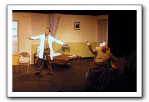 Jeff Mocho (Yossarian), Zachary Binney (Patient)