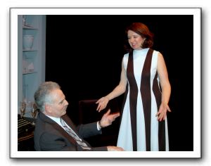Frank (David Schwartz) and Monica (Leta Hall)
