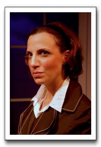 Mary Frances Dini as the Female Detective