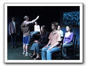 Ryan Manning (Freak/Eric), Ben Davis (Jock), Lenora Spahn (Faith), Erin Stansfield (Rebel), Josh Greenwald (AP), Tim Phelps (Prep), Amy Baughman (Perf