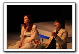 Kelley Slagle as Hester Swane, left, with Susan Holliday as Monica Murray