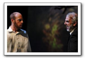 Ryan Tumulty as Carthage Kilbride, left, and Mark O'Brien as Xavier Cassidy