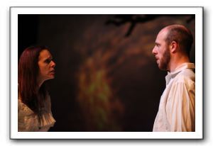 Kelley Slagle as Hester Swane and Ryan Tumulty as Carthage Kilbride