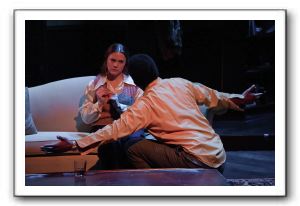 Robin Covington as Gabrielle; Theodore M. Snead as Alex