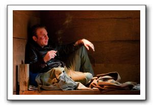 Sefton (Tony Bullock) reflects in solitude
