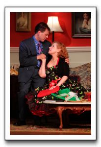 Geoffrey Brand (Fabrice) and Diane Linton Sams (Cherry-May Waterton)