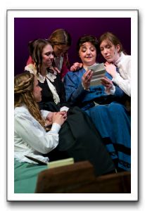 Maddy Curtis as Beth Jolene Vettese as Meg June Schreiner as Amy Lisa Anne Bailey as Marmee with Mimi Preda as Jo
