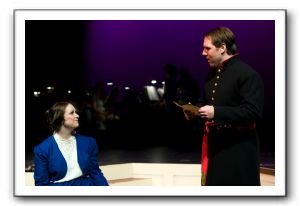 Jolene Vettese as Meg with Mark Hamberger as John Brooke performing More Than I Am
