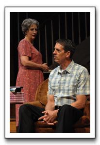 Is Mary (Brigid Cleary) questioning what Father Murphy (Jeff Allin) is saying? Or is she questioning her faith?