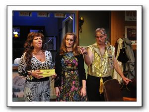 Jayne L. Victor (Gina), Laura Fischer (Angela) and author Bill Vander Clute (Red)