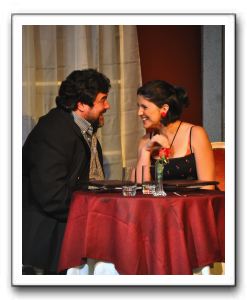 Michael Donahue (Ray) and Addie Storvick (Sherri)