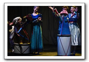 Jessica Shearer Wilson, Kathryn Elizabeth Kelly, Austin Johnson and Emily Whitworth with 