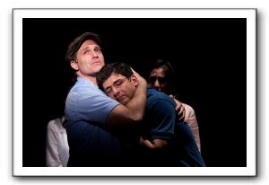Marc Kudisch, Tony Yazbeck, and Judy Kuhn