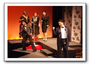 Pam Ward, Laura Lewis, Tammy Roberts, Vince Borrelli and W. Ellington Felton