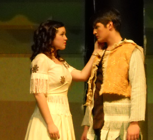 Maddy Thomas and Steven Field