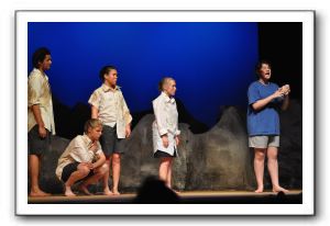 Imran Malik (School Boy), Tori Fantasia (Eric), Demery Shriver  (Sam), Suzie Clark (Perceval), Celia Lechtman (Piggy)