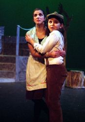 Hadley Kopser ('Jorinda') and Eli Wassertzug ('Hansel')