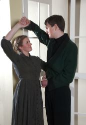 Sarah Jane Scott as Maria and David Johnson as Captain Von Trapp dance the Laendlern, an Austrian folk dance.
