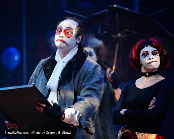 Irakli Kavsadze as King Lear and Ira Koval as Goneril