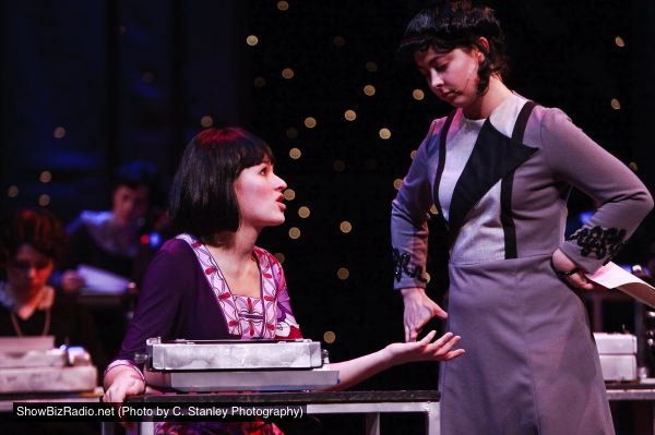 Katherine Sotos (Millie) and Jessica Deal (Miss Flannery)