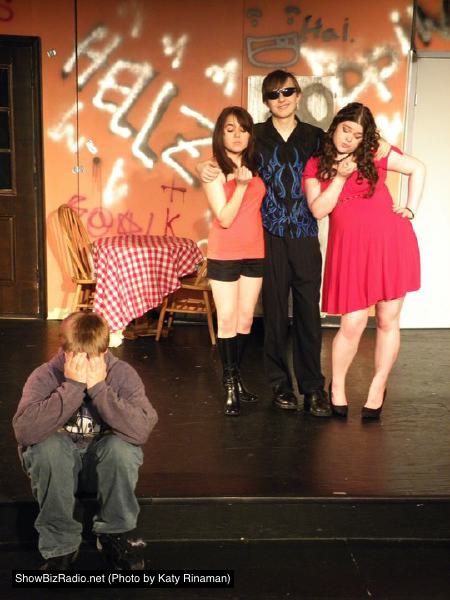 Lauren Petrey, Anson Rutherford, Michi Hitchcock; Front Jacob Sudberry