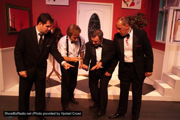 Rob Batarla (Lenny), Mike Rudden (Ken), Larry Keeling (Ernie) and Matthew Randall (Glenn)