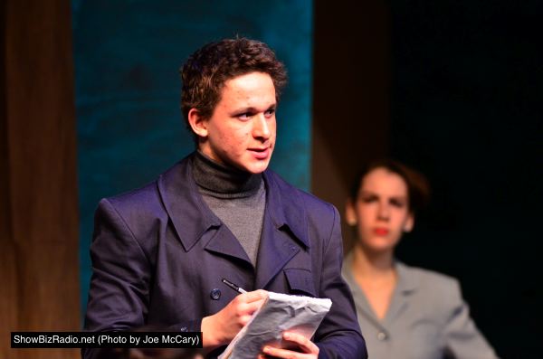 Alex Bankier (Sergeant Trotter) and Laura Sperling (Miss Casewell)