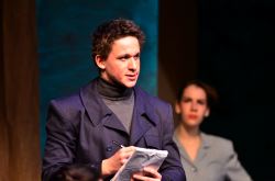 Alex Bankier (Sergeant Trotter) and Laura Sperling (Miss Casewell)