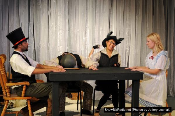 Ryan Willis, Susanne Bard, Kathleen Mil (Ensemble) & Liz Cassedy (Alice)