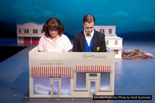 Penny Maple (Anika Larsen) and Billy Argo (Stephen Gregory Smith) make a connection