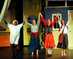 Aaron Brackett, Claire Malkie, Heather Hartzell,  Lizzie Beane