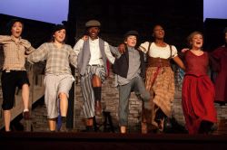 Madeleine Tom, Sarah Torresen, Fenice Thompson with Alex Carroll-Cabanes, Zoe Haynes, and Maggie Roos