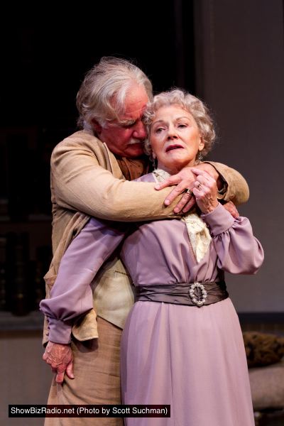 Peter Michael Goetz as James Tyrone, Sr. and Helen Carey as Mary Tyrone