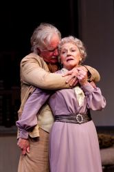 Peter Michael Goetz as James Tyrone, Sr. and Helen Carey as Mary Tyrone