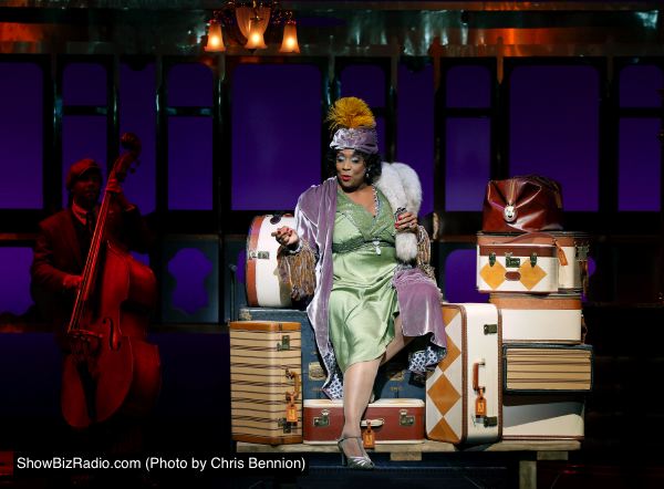 E. Faye Butler as Sister Juba, with Lamar Lofton as Shorty