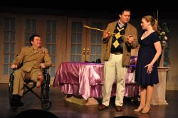 Gabriel Potter (Freddy), Bill Brown (Lawrence), Stephanie Miller (Christine)