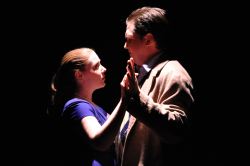 Stephanie Miller (Christine) and Bill Brown (Lawrence) in 'The More We Dance'