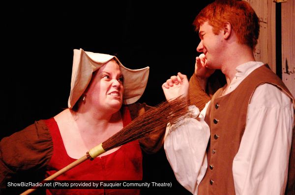 Jack's Mother (Rebecca Carver) and Jack (Cameron Conlan)