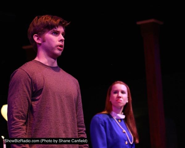 James Myers (Warren Ives) and Heather Benjamin (Lesley Rosen)