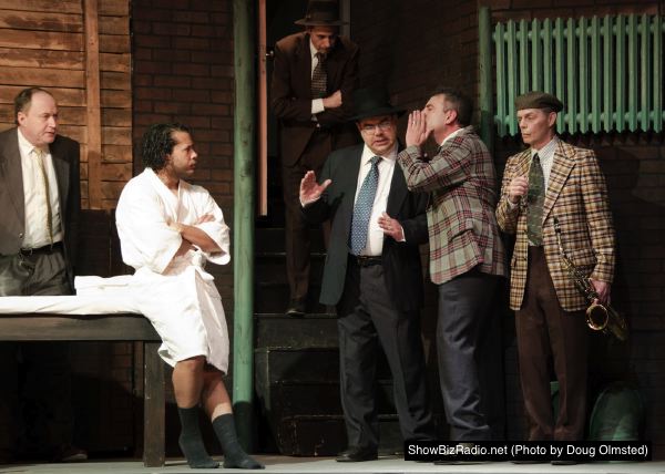 Colin Davies (Doctor), Brandon DeGroat (Joe Pendleton), Geoffrey Baskir (Passenger), Michael Gerwin (Williams), Geoffrey Brand (Lefty), and John Shackelford (Max Levene)